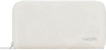 Desigual MONE_DEJAVU Fiona Ecru, Bi-Fold Wallet Women's, 0, Wit, 0
