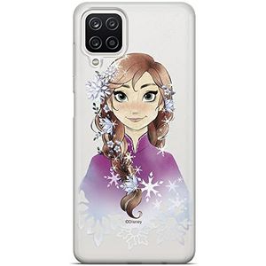 ERT GROUP mobiel telefoonhoesje voor Samsung A12 / M12 origineel en officieel erkend Disney patroon Anna 001 optimaal aangepast aan de vorm van de mobiele telefoon, gedeeltelijk bedrukt