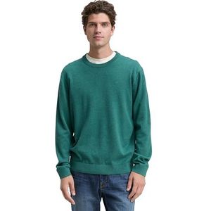 Tom Tailor - Regular Fit - Pullover - Effen - Puur Katoen