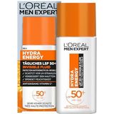 L'Oréal Men Expert - Hydra Energy - Zonnebrand - SPF 50+ - Invisible Fluid