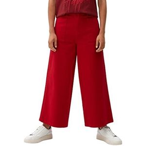 s.Oliver Dames Jeans Culotte, rood, 40/34
