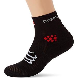 Compressport Heren Racing Sock High Black T2 Compression Loopsokken, Zwart, 2