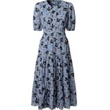 Pepe Jeans - Eva - Midi Jurk - Blauw - Katoen