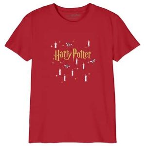 Harry Potter T-shirt voor jongens, Rood, 12 Jaren