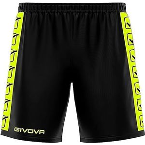 GIVOVA Shorts van polyband, neongeel/zwart, XL