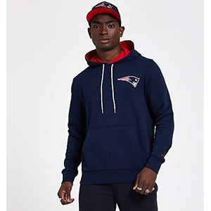 New Era NFL NEW ENGLAND PATRIOTS Logo Drawstring Hoodie Pullover, Größe:S