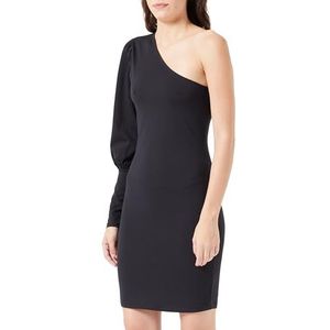 Vila Visapannah One Shoulder Dress/SU, zwart, XL