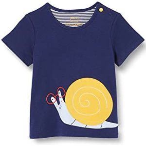 Joules Tate Ss T-shirt voor baby's, marineblauw, 0-3 Maanden