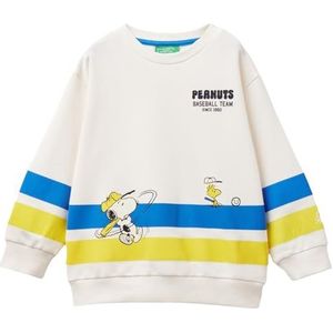 United Colors of Benetton Trainingsshirt voor kinderen en jongeren, Wit, 18 mesi