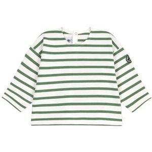 Petit Bateau Zeeman voor jongens, malvavisco/palm, 24 Maanden