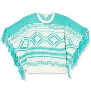 NALLY Dames poncho 19025430-NA02, lichtgroen, XL/XXL, lichtgroen, XL-XXL
