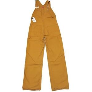 Dickies Heren Big Duck Bib overalls en overalls werkkleding kleding, Brown Duck, 50W 32L UK, Bruin (Bruine Eend), 50W / 32L