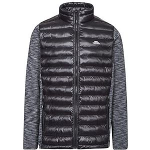 Trespass Rockmond, Carbon Marl, XL, gevoerde sportjas met reflecterende details voor heren, grijs, XL