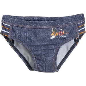 Playshoes Ahoi Zwembroek voor jongens met uv-bescherming, blauw (jeansblauw 3), 98/104 cm
