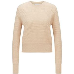 BOSS Casual dames pullover C_Femaida Beige Medium, beige, M