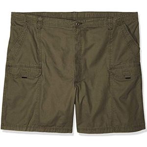Wrangler mensCanvas Utility Hiker Korte Wandelen Shorts - groen -