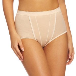 Sloggi - Control - Dames Maxi Slip - Zwart - 94% Katoen, 6% Elastaan - Verpakking van 2