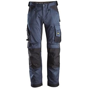 Snickers Workwear - Allroundwork Stretch Loose Fit Werkbroek - Navy/Zwart