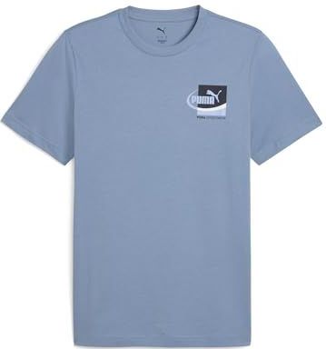 PUMA Sportbroek  navy / lichtblauw / wit