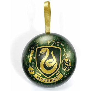 Harry Potter Officiële Zwadderich Kerstbal met Huisketting