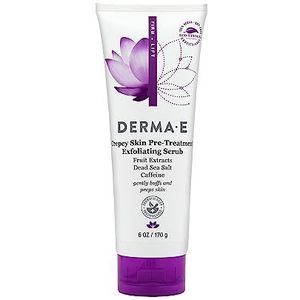 DERMA E Crepey Skin Pre-Treatment Exfoliating Scrub Unisex Scrub 6 oz