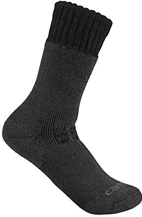 Carhartt - Synthetic Wool Blend Boot Sock - Zwart - Wolmix