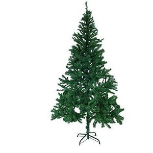 EUROPALMS Dennenboom, hoogte 180 cm | klassieke en zeer dichte kerstboom | vlamvertragende kunstboom | incl. voet/standaard