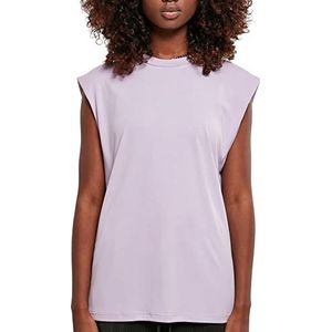 Urban Classics Dames Dames Modal Padded Shoulder Tank T-shirt, lila (lilac), 4XL