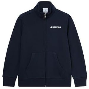Champion Legacy Boys, Graphic Full Zip Sweatshirt, L, Blauw, Blauw, L