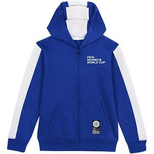 FIFA Unisex officiële 2023 vrouwen voetbal World Cup jeugd team rits hoodie, Japan Hooded Sweatshirt (pak van 1)