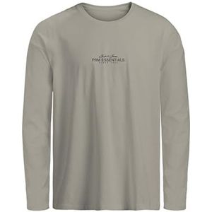 Jack & Jones - JPRBLACASPER - Shirt - Greige/Zwart - Lange Mouwen