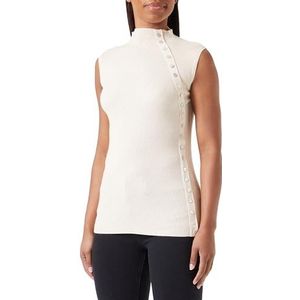 acalmar Dames gebreid shirt 39718341-AC01, lichtbeige, XS/S, lichtbeige, XS/S