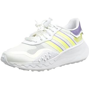 adidas Choigo W dames Gymschoen Sneaker ,Ftwr White Pulse Yellow Light Purple,40 EU