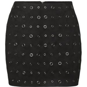 VERO MODA VMMALUA LS Short Faux suède rok, L, L