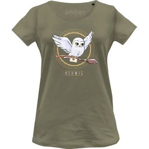HARRY POTTER WOHAPOMTS336 T-shirt, kaki, XL voor dames