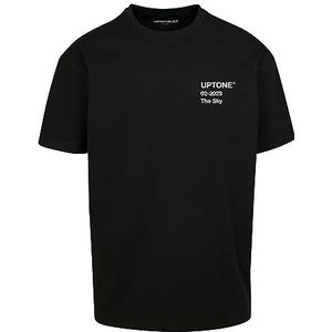 Mister Tee Unisex T-shirt Uptone Oversize Tee Black 5XL, zwart, 5XL
