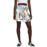 Urban Classics - AOP Satin Mini Skirt - Korte Rok - Multicolours