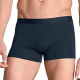 CALIDA Natural Benefit Boxershorts voor heren, verpakking van 3 stuks, Dark Sapphire, 50