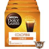 Nescafé Dolce Gusto capsules Absolute Origin Colombia Lungo - 36 koffiecups - geschikt voor 36 koppen koffie - Dolce Gusto cups