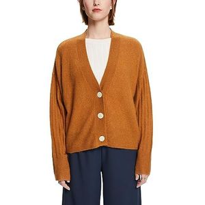 ESPRIT Sweaters Cardigan, caramel, XS