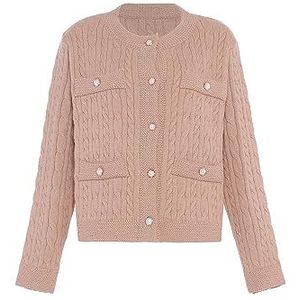 faina Gebreid vest  nude