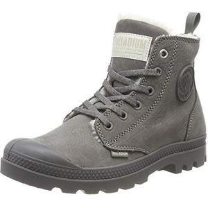Palladium Dames Pampa Hi Zip Wool Sneaker Boots, Beige, 38 EU