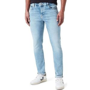Scotch & Soda Skim Slim Fit Jeans voor heren, River Deep 7055, 33W / 32L