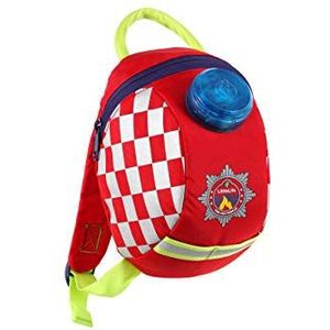 LittleLife Emergency Services Peuter Rugzak met Safety Rein, rood