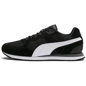 PUMA Vista Low-Top Sneakers voor volwassenen, uniseks, Black PUMA Black PUMA Wit Houtskool Grijs 01, 37.5 EU