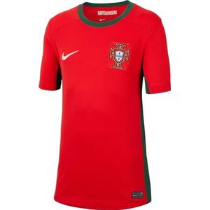 Nike Unisex Kids Short Sleeve Top Fpf Y Nk Df Stad Jsy Ss Hm, Challenge Red/Gorge Green/Sail, DR4036-600, XL