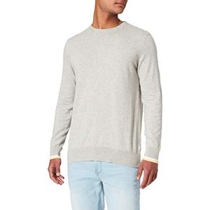 Mexx Herentrui met contrasterende tiping at The Sleeves, Grey Melee, S