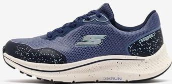 Skechers, Heren, Schoenen, Blauw, Maat: 38 EU Synthetisch,