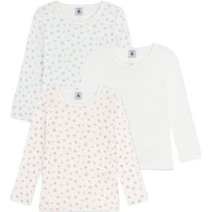 Petit Bateau T-shirt voor kinderen, katoen, lange mouwen, hartjesprint, Variant 1:, 10 Jaar