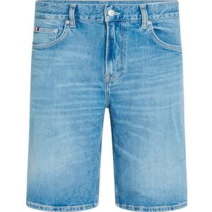 Tommy Hilfiger - Brooklyn - Korte Broek - Blauw - 79% Katoen, 20% Gerecycled Katoen